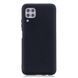 Защитный чехол TPU Matte для Samsung A125F Galaxy A12 / A127F Galaxy A12 Nacho / Galaxy A12s / Galaxy M12 Черный
