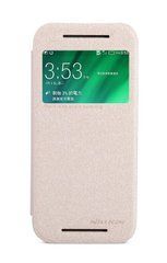 Чохол-книжка Nillkin Sparkle для HTC One Mini 2 Золотий