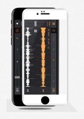 Захисне скло 4D Plus для iPhone 6 / 6s Білий