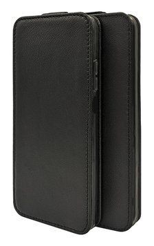 Чехол из натуральной кожи Genuine Leather Flip для Samsung S7562 Galaxy S Duos / S7582 Galaxy S Duos 2 Черный