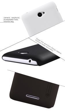 Захисний чохол Nillkin Frosted Shield для Sony Xperia E4 Червоний