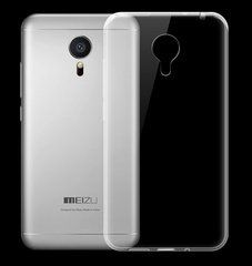 Защитный чехол Clear TPU для Meizu Pro 5 Прозрачный