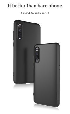 Захисний чохол X-level Guardian для Xiaomi Mi9 Pro Чорний