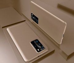 Защитный чехол X-level Guardian для Huawei P40 Pro Золотистый