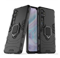 Защитный чехол Strong Guard Ring для Xiaomi Mi Note 10 / Mi Note 10 Pro / Mi CC9 Pro Черный