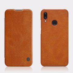 Чохол-книжка Nillkin Qin для Huawei P Smart 2019 Коричневий