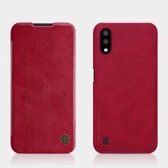 Чехол-книжка Nillkin Qin для Samsung A015F Galaxy A01 Красный