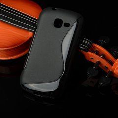 Чехол TPU S-line для Samsung S6802 Galaxy Ace Duos Черный