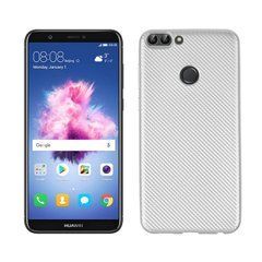 Захисний чохол Carbon TPU для Huawei P Smart Сріблястий