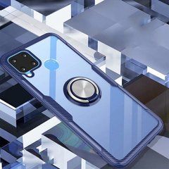 Захисний чохол Crystal Ring для Realme C15 / C12 Синій