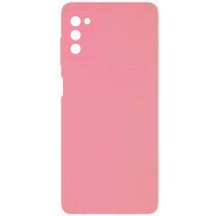 Захисний чохол Liquid Case Full Camera для Samsung A037F Galaxy A03s Рожевий