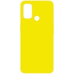 Защитный чехол Liquid Case Full Cover для Oppo A53 / A32 / A33 Желтый