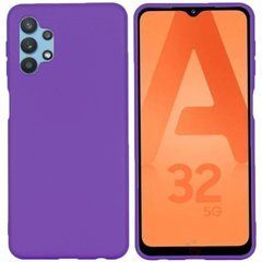 Защитный чехол Liquid Case Full Cover для Samsung A325F Galaxy A32 4G Фиолетовый