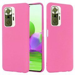 Защитный чехол Liquid Case Full Cover для Xiaomi Redmi Note 10 Pro / 10 Pro Max Розовый