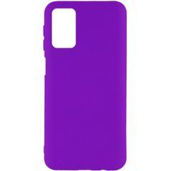 Защитный чехол Liquid Case Full Cover для Xiaomi Redmi Note 9 4G / Redmi 9 Power / Redmi 9T Фиолетовый