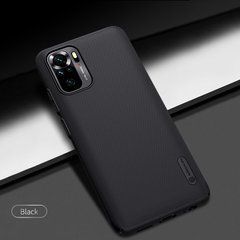 Захисний чохол Nillkin Frosted Shield для Xiaomi Redmi Note 10 / Redmi Note 10S / Poco M5s Чорний