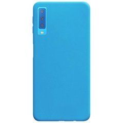 Защитный чехол TPU Softon для Samsung A750 Galaxy A7 2018 Голубой