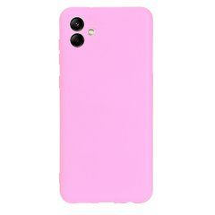 Захисний чохол Liquid Case Full Camera для Samsung Galaxy A04 Рожевий