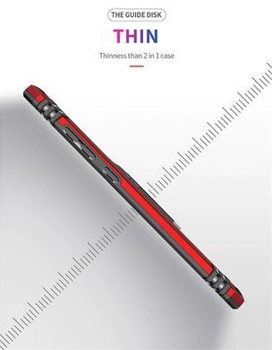 Защитный чехол Kvadrat Ring для Xiaomi Redmi Note 7 Pro Красный