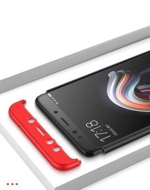 Захисний чохол GKK Full 360 для Xiaomi Mi6X / Mi A2 Чорний / Червоний