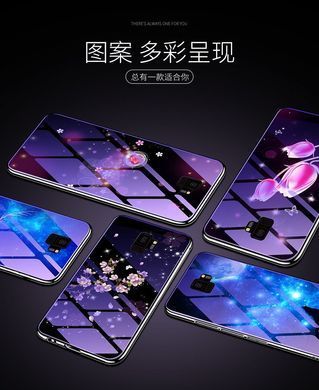 Захисний чохол Fantasy з глянцевими торцями для Samsung G960F Galaxy S9 (місяць) Блакитний