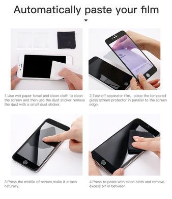 Защитное стекло Baseus 3D для iPhone 7 Plus / 8 Plus Белый