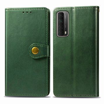 Чехол-книжка Polera Book для Huawei P Smart 2021 Зеленый