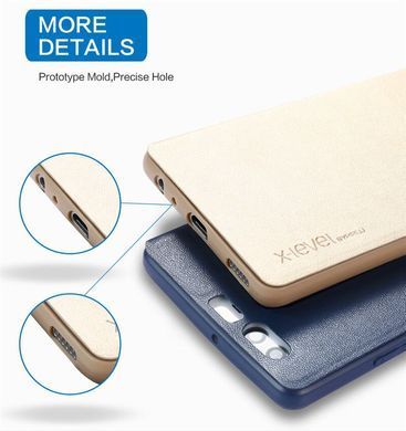 Чехол-книжка X-level FIB Color для Huawei P9 Золотистый