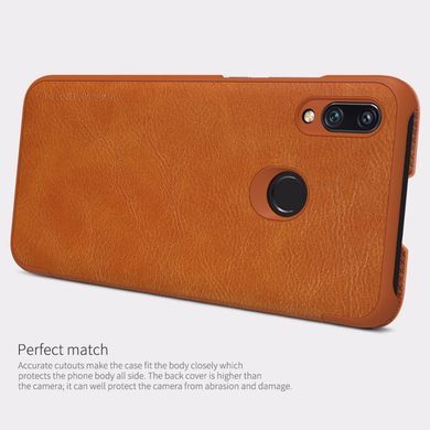 Чехол-книжка Nillkin Qin для Huawei P Smart 2019 Коричневый