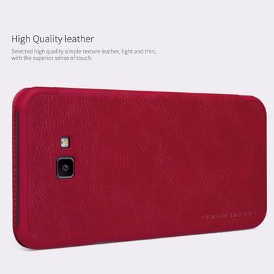 Чехол-книжка Nillkin Qin для Samsung J415 Galaxy J4 Plus 2018 Красный