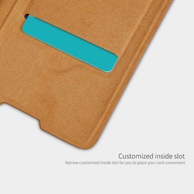 Чехол-книжка Nillkin Qin для Samsung N970F Galaxy Note 10 Коричневый