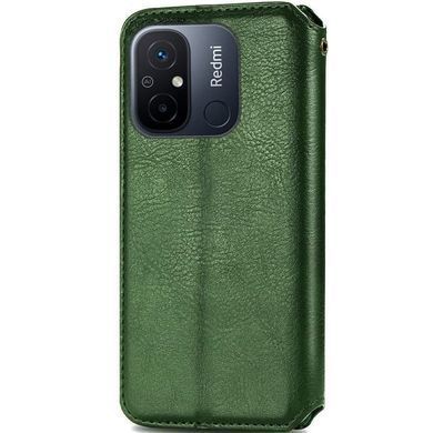 Чехол-книжка Tessero Book для Xiaomi Redmi 12C / Poco C55 Зеленый