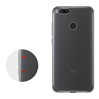TPU чехол Strong Clear 0,5mm для Xiaomi Mi5x / Mi A1 Прозрачный