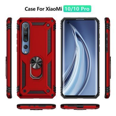 Захисний чохол Kvadrat Ring для Xiaomi Mi 10 / Mi 10 Pro Чорний