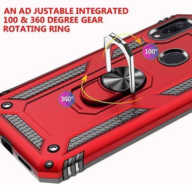 Защитный чехол Kvadrat Ring для Xiaomi Redmi Note 7 Pro Красный