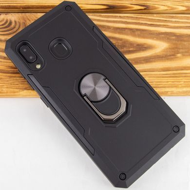 Захисний чохол Kvadro Ring для Samsung A205F Galaxy A20 / A305F Galaxy A30 2019 Чорний