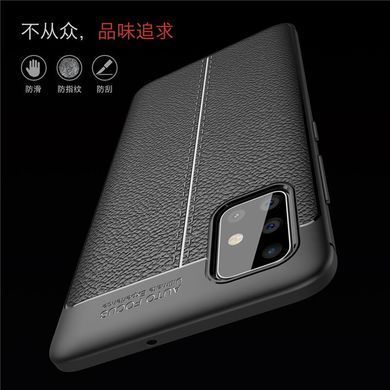 Защитный чехол Leather для Samsung A515F Galaxy A51 2020 Черный