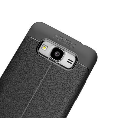 Защитный чехол Leather для Samsung J700 Galaxy J7 / J701 Galaxy J7 Neo Черный