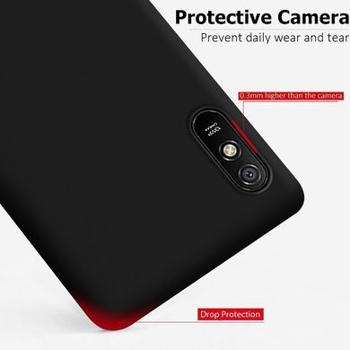 Защитный чехол Liquid Case Full Cover для Xiaomi Redmi 9A Черный