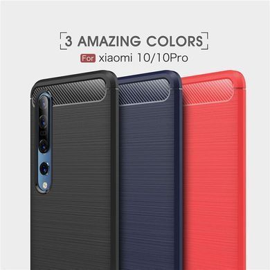 Защитный чехол Slim TPU для Xiaomi Mi 10 / Mi 10 Pro Синий