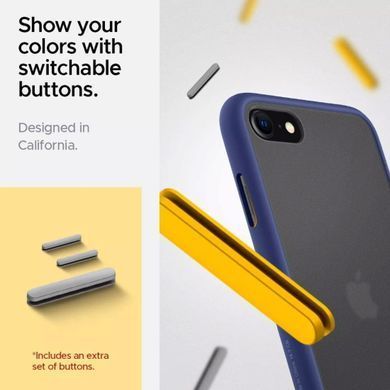 Захисний чохол Сolor Buttons для iPhone 7 / iPhone 8 / SE 2020 Чорний