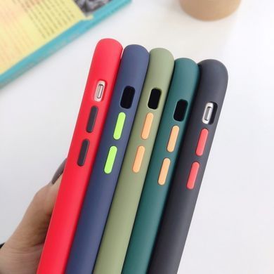 Захисний чохол Сolor Buttons для iPhone 7 / iPhone 8 / SE 2020 Чорний