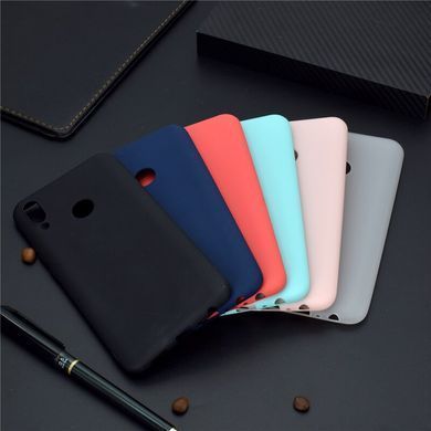 Защитный чехол TPU Matte для Huawei P Smart 2019 / Huawei Honor 10 Lite (Синий, темный)