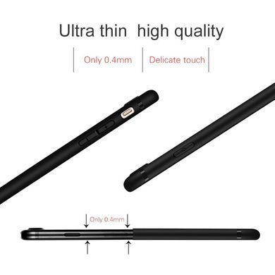 Защитный чехол TPU Matte для iPhone 10 (X) / iPhone XS Черный