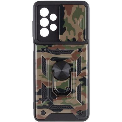 Захисний чохол Camo Ring Lock для Samsung Galaxy A13 4G Коричневий