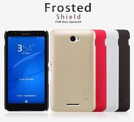 Захисний чохол Nillkin Frosted Shield для Sony Xperia E4 Червоний