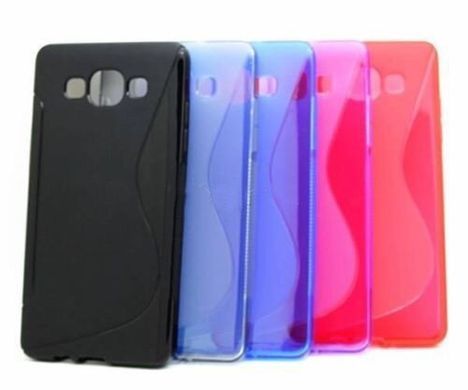 Чохол TPU S-line для Samsung A700H Galaxy A7 Синій