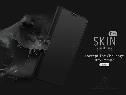 Чехол-книжка Dux Ducis для Samsung A715F Galaxy A71 2020 Черный