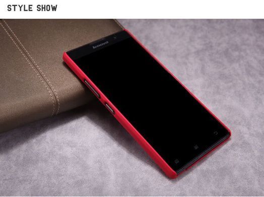 Защитный чехол Nillkin Frosted Shield для Lenovo P90 Красный