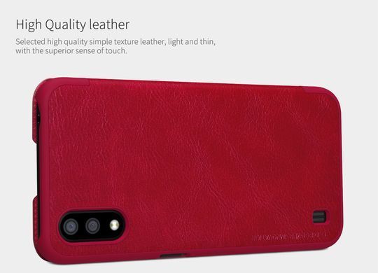 Чехол-книжка Nillkin Qin для Samsung A015F Galaxy A01 Красный